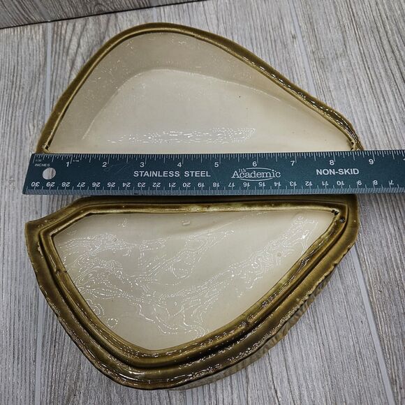 Vintage Arnel's Brazil Brazilian Nut Candy Trinket Dish‎ Lid Ceramic Rare - Picture 6 of 8